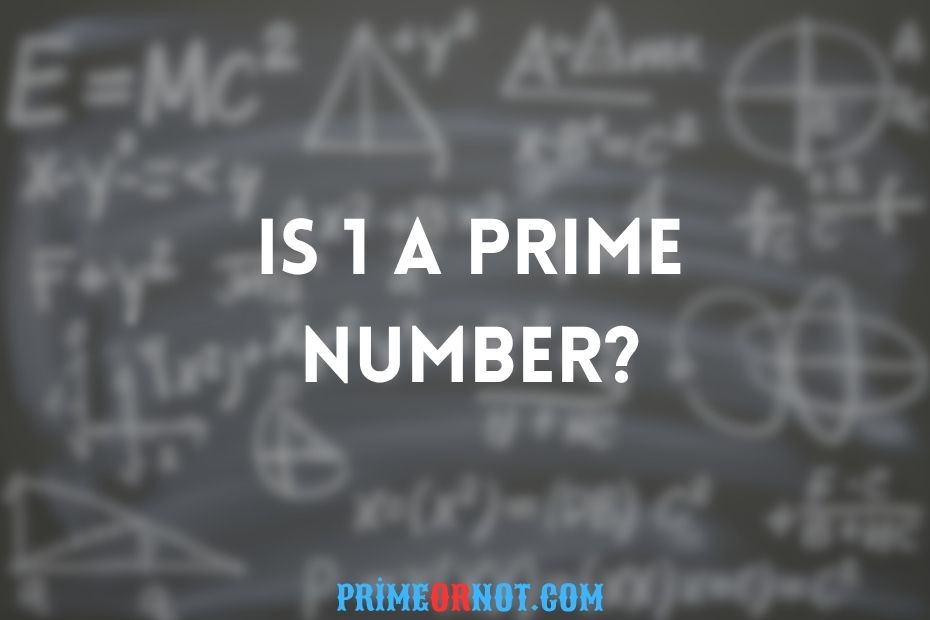 Is 1 a Prime Number