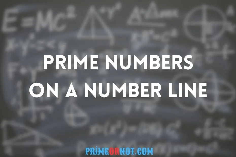 Prime Numbers On A Number Line